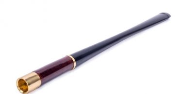 Cigarette Holder  Hand Carved  Vintage Classy Look Audrey
