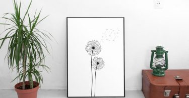 Dandelion Wall Art Printable Wall Art Print Printable Art