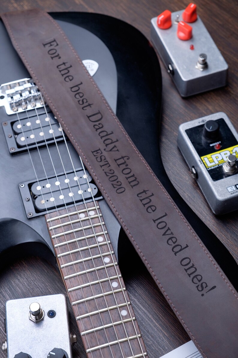 Guitar strap Custom guitar strap leather guitar strap