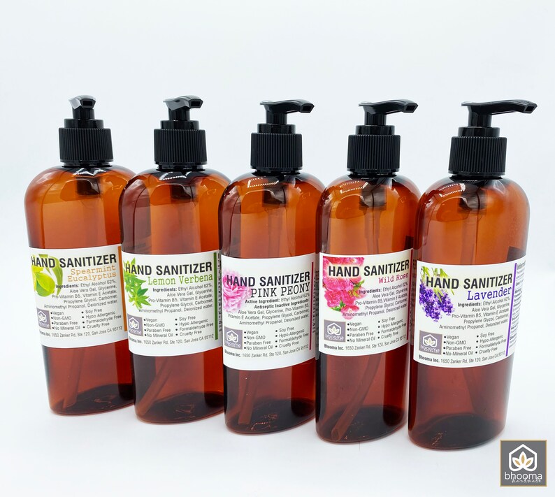 Hand Sanitizer Gel with 62% Alcohol 8oz or Pair of 4oz