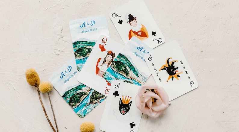 Illustrated Deck of Cards