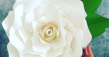 Large Gardenia Paper Flowers Gardenia Flower Templates Giant