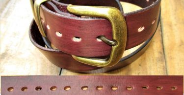 Leather Belt Handmade sizes From  22 to extra long