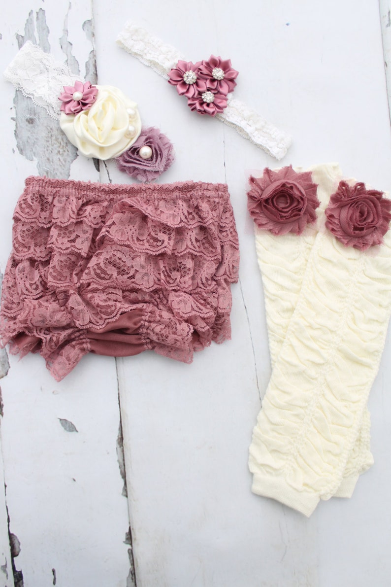 Newborn Baby Girl Coming Home Outfit Set of up to 4 Items