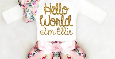 Newborn Baby Girl Coming Home Outfit Summer Cute Baby Girl