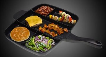 Non-Stick Divided Grill/Fry/Oven Skillet