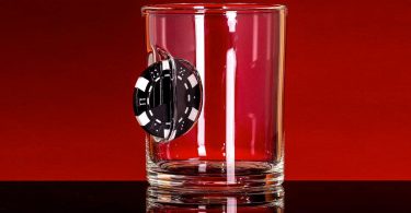 Poker Chip Whiskey Glass