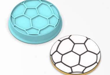 Soccer Ball Cookie Cutter  SHARP EDGES  FAST Shipping