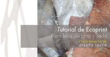 Tutorial Ecoprint en ESPA’OL para telas de seda y lana. DIY