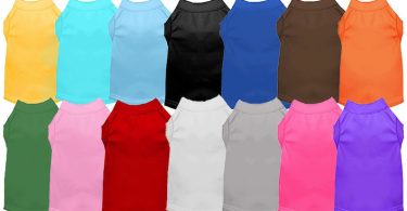 Blank Dog Shirts for printing vinyl embroidery  Dog Tshirt