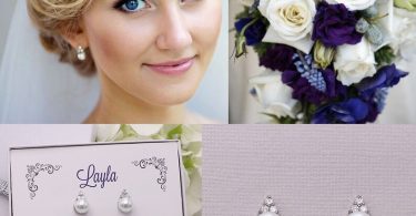 Bridesmaid Earrings Pearl Stud Earrings Bridesmaids Gifts