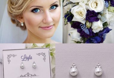 Bridesmaid Earrings Pearl Stud Earrings Bridesmaids Gifts