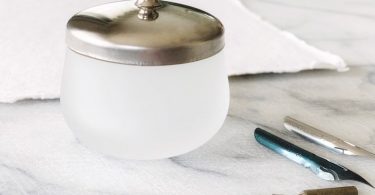 Frosted Glass Inkwell With Lid Calligraphy Inkwell Dip Pen