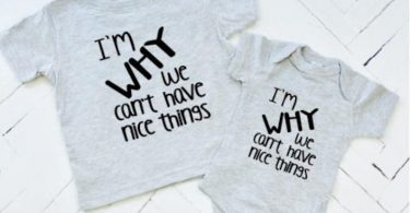 I’M WHY We Can’t Have Nice Things Baby Tee Toddler