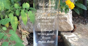 Memorial Vases  In Loving Memory Vase Floating Wedding