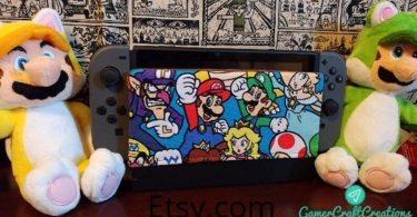 Nintendo switch dock sock cover with soft suede