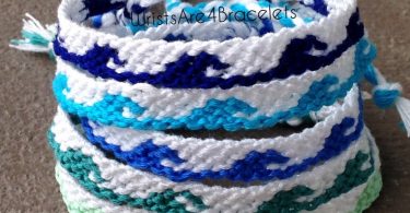 Ocean Wave Friendship Bracelets  Ocean Jewelry  Summer