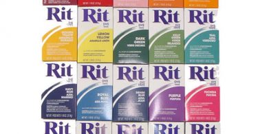Rit Dye Powder all purpose fabric color tinte laundry clothing
