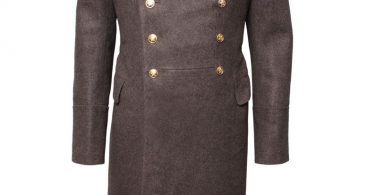 Soviet military Everyday brown overcoat Russian Officers long
