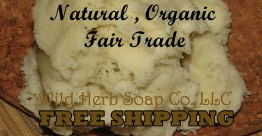 Unrefined SHEA BUTTER Organic  Ghana Fair Trade  Unrefined