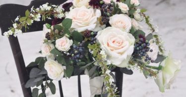 Wedding bouquet bridal bouquet silk wedding flowers wedding
