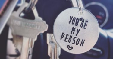You’re My Person Keychain  Greys Anatomy Quote